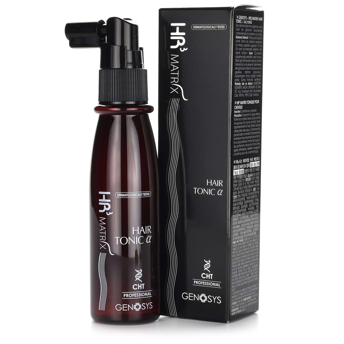 Тоник для волос и кожи головы / HR3 MATRIX Hair Tonic α, Genosys (Генозис) – 70 мл