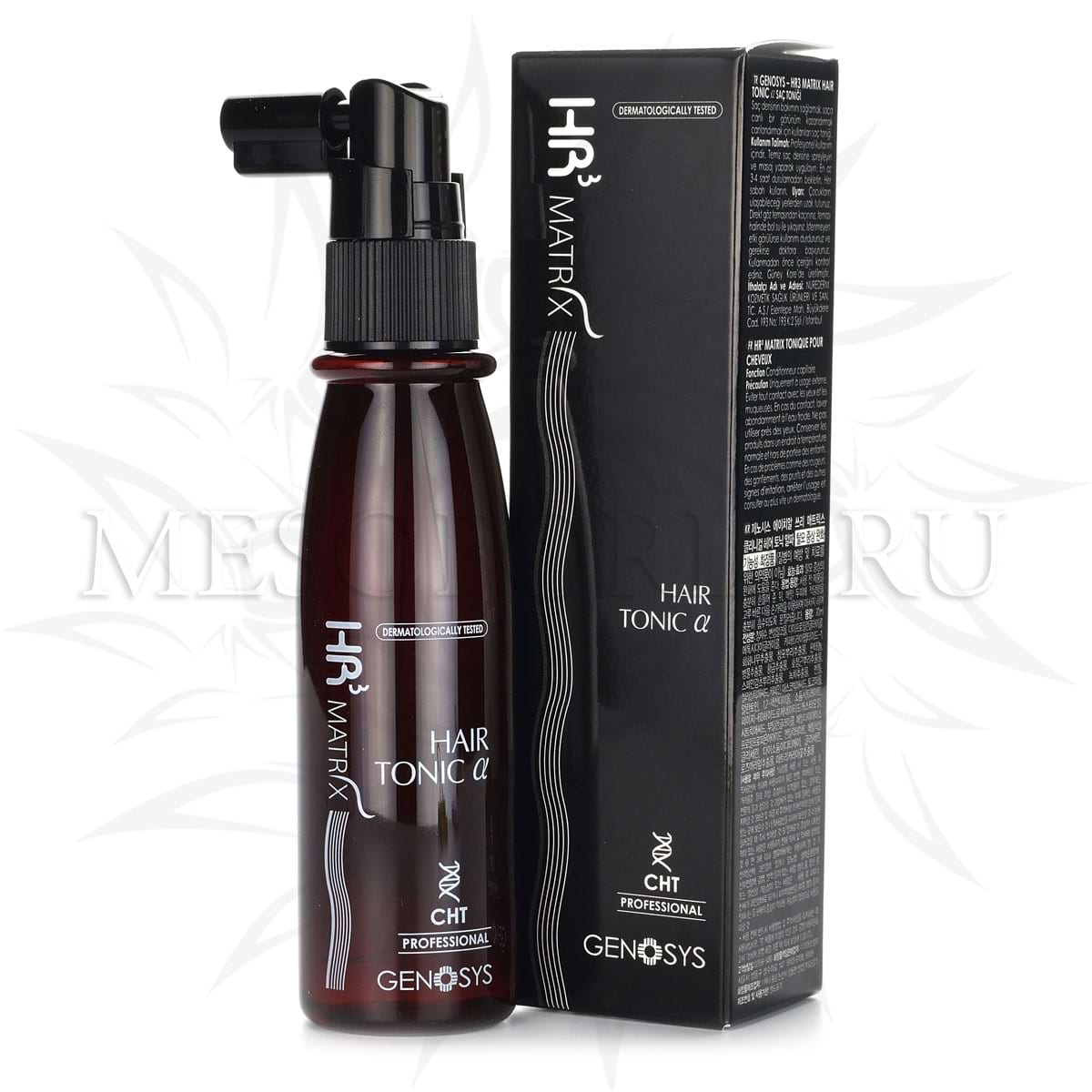 Тоник для волос и кожи головы / HR3 MATRIX Hair Tonic α, Genosys (Генозис) – 70 мл