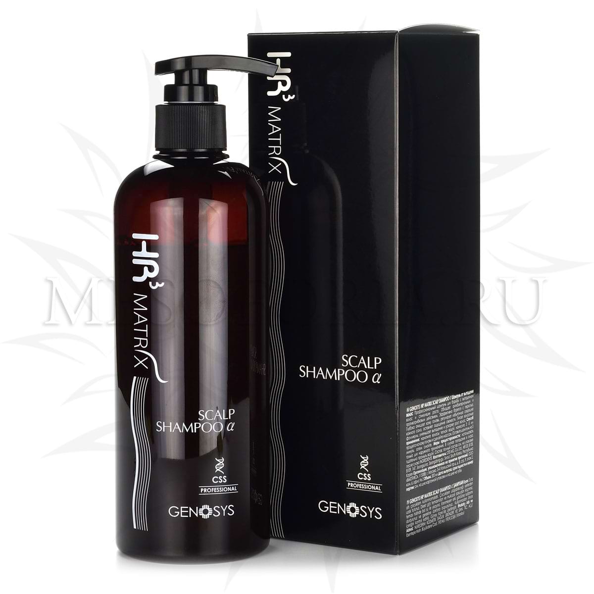 Шампунь от выпадения волос / HR3 MATRIX Scalp & Hair Shampoo α, Genosys (Генозис) – 300 мл