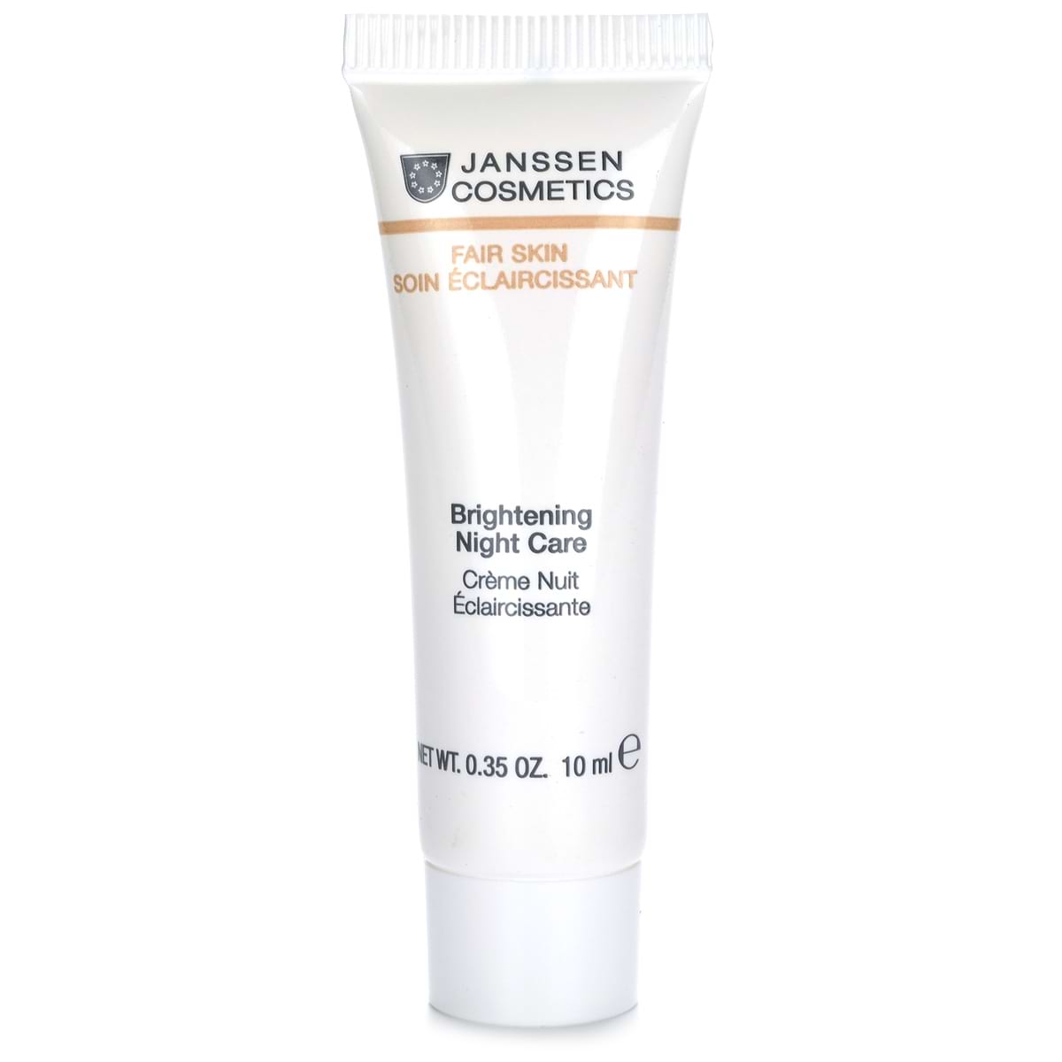 Осветляющий ночной крем / Brightening Night Care, Fair Skin, Janssen Cosmetics (Янсен косметика), 10 мл